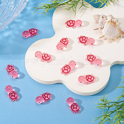 12Pcs Luminous Translucent Resin Sea Animal Cabochons&nbsp;RESI-TA0004-56D