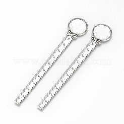 Tibetan Style Alloy Cabochon Setting&nbsp;TIBE-R001-02AS