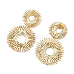 Brass Dangle Stud Earrings for Women&nbsp;EJEW-JE07435