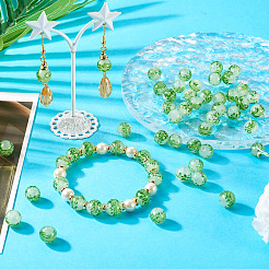 50Pcs Handmade Sand Lampwork Beads&nbsp;LAMP-TA0001-60B