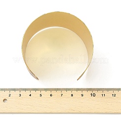 Alloy Open Cuff Bangles for Women&nbsp;BJEW-K272-03G