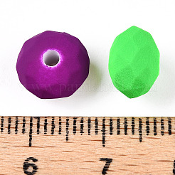 Spray Painted Acrylic Beads&nbsp;ACRP-N003-05