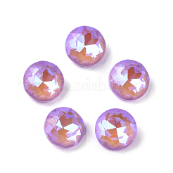 Faceted Glass Pointed Back Rhinestone Cabochons&nbsp;GLAA-L021-E02