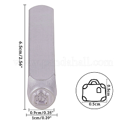 Iron Metal Stamps&nbsp;AJEW-BC0005-55C