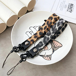 9 Colors Laser PU Leather Leopard Print Fabric&nbsp;DIY-BC0001-79