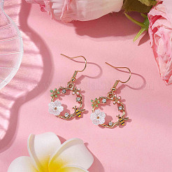 Alloy Enamel Dangle Earring&nbsp;EJEW-JE05954