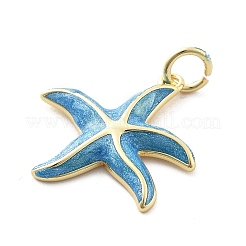 Brass Enamel Pendants&nbsp;LS-KK-Q029-04G-04