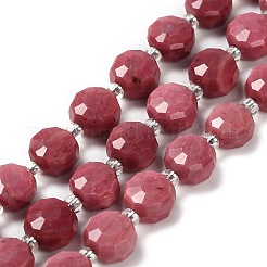 Natural Rhodonite Beads Strands&nbsp;G-B153-B10