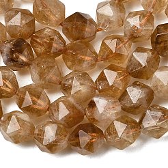 Heated Natural Citrine Beads Strands&nbsp;G-Z119-A37-02