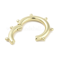 Brass Spring Gate Rings&nbsp;X-KK-M293-51G