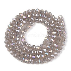 Electroplate Glass Beads Strands&nbsp;EGLA-A044-J4mm-B10
