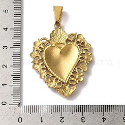 PVD Vacuum Plating 304 Stainless Steel Pendants&nbsp;STAS-L081-038G