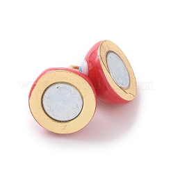 Brass Magnetic Clasps&nbsp;ZIRC-F136-10G