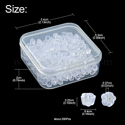 280pcs Plastic Ear Nuts&nbsp;FIND-FS0001-84