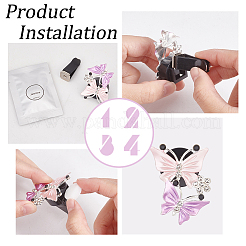 Alloy Rhinestone Car Air Vent Decorations&nbsp;AJEW-WH0248-511