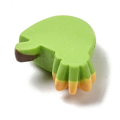 Cute Opaque Resin Tree Cabochons&nbsp;RESI-L040-02A