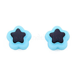 Plating Opaque Acrylic Beads&nbsp;OACR-N136-01F
