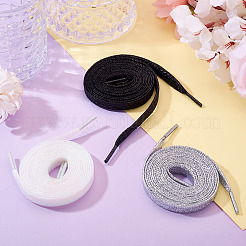 3 Pairs 3 Colors Polyester Cord Shoelace&nbsp;AJEW-TA0002-36B