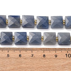 Natural Blue Aventurine Beads Strands&nbsp;G-F839-A08-01