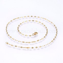 304 Stainless Steel Chain Necklaces&nbsp;MAK-L015-27A