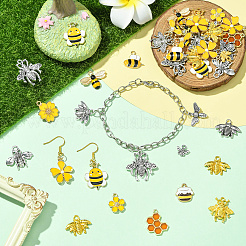 80Pcs 20 Styles Alloy Pendants&nbsp;FIND-SC0016-82