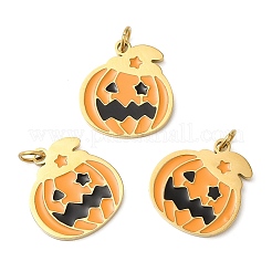 Halloween Ion Plating(IP) 304 Stainless Steel Charms&nbsp;STAS-D066-10G