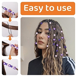 Acrylic Hair Coil Cuffs&nbsp;FIND-FZC0005-004A-02