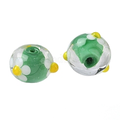 Handmade Lampwork Enamel Beads&nbsp;LAMP-Z020-04A