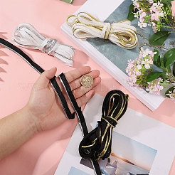 20 Yards 4 Colors Polyester with Matallic Lip Cord Trim&nbsp;OCOR-GL0001-45