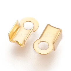 304 Stainless Steel Folding Crimp Ends&nbsp;STAS-P207-06G
