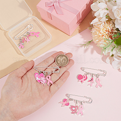 4Pcs Iron Brooches&nbsp;JEWB-PH01269
