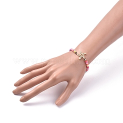 Adjustable Braided Bead Bracelets&nbsp;BJEW-JB05099-02