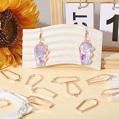 20Pcs Alloy Open Back Bezel Pendants&nbsp;FIND-CA0011-50RG