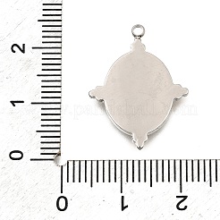 304 Stainless Steel Pendants&nbsp;STAS-M123-03F-PG