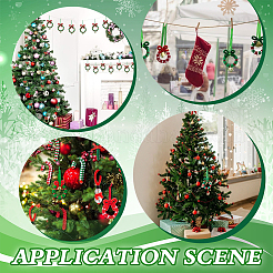 Acrylic with Plastic Christmas Candy Beading Set&nbsp;DIY-SC0026-81B