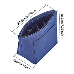 Wool Felt Purse Organizer Insert&nbsp;FIND-WH0127-59B