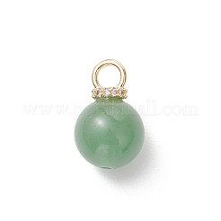 4Pcs 4 Styles Natural Amethyst & Green Aventurine & Rose Quartz & White Jade Pendants&nbsp;PALLOY-JF04936