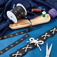 Flat Imitation Leather Cords&nbsp;LC-PH0001-08B-01