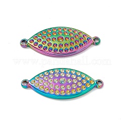 Ion Plating(IP) 304 Stainless Steel Connector Rhinestone Settings&nbsp;STAS-B031-22R