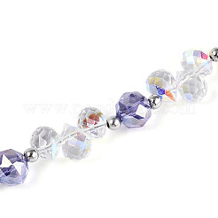 Glass and Acrylic and CCB Beads Strands&nbsp;MAK-T011-05B