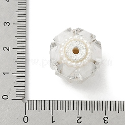 Transparent Acrylic Beads&nbsp;CLAY-NH0003-04S