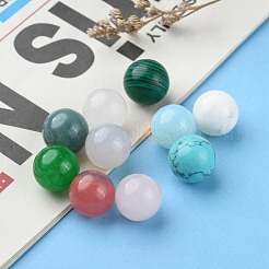 Natural & Synthetic Gemstone Stone Beads&nbsp;G-S117-12mm-M