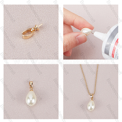Brass Cup Peg Bails&nbsp;KK-BBC0003-96-1