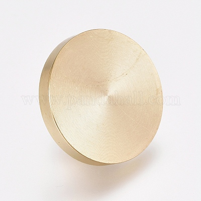 Brass Blank Stamp Head&nbsp;DIY-WH0148-09C-1