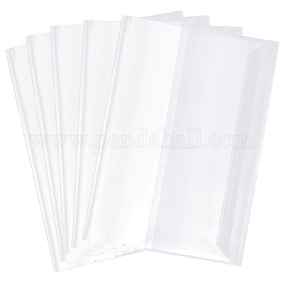 10Pcs Plastic Book Covers&nbsp;OFST-WH20816-004A-1