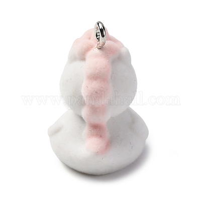 Flocky Resin Pendants&nbsp;FIND-S001-14D-1