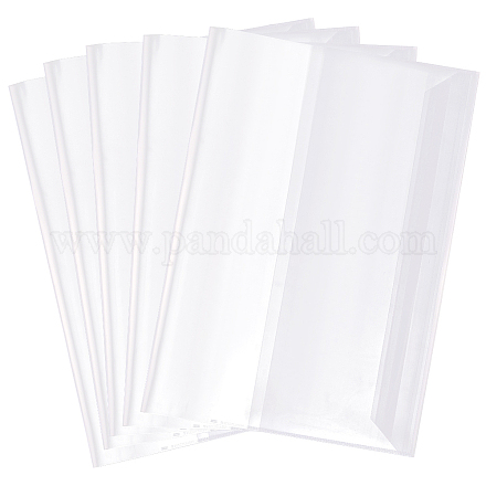 10Pcs Plastic Book Covers&nbsp;OFST-WH20816-004A-1