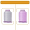 Translucent -Sensitive Polyester Thread, Light Grey, 49x35mm
