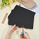 Cap Brim Plastic Board&nbsp;DIY-WH0591-246B-01-3