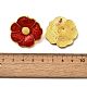 Alloy Enamel Stud Earrings&nbsp;EJEW-H156-01G-3